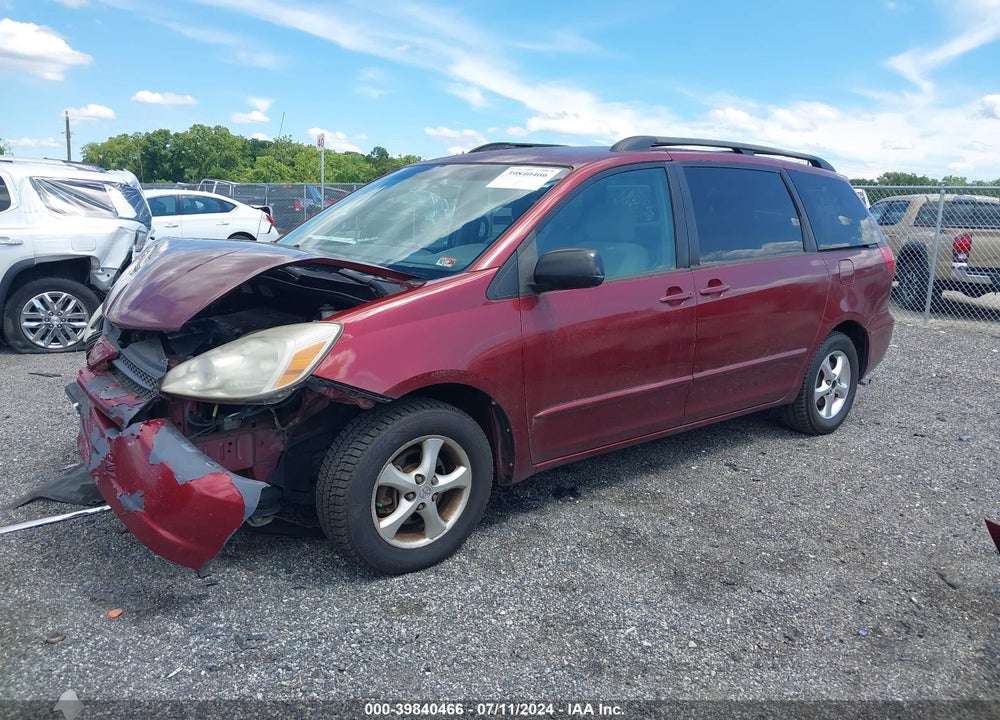2004 TOYOTA SIENNA LE VIN: 5TDZA23CX4S053880