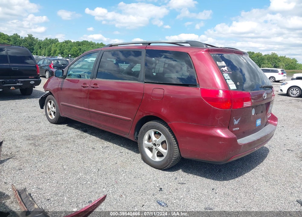 2004 TOYOTA SIENNA LE VIN: 5TDZA23CX4S053880