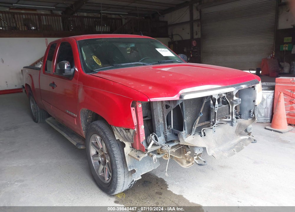 2008 GMC SIERRA 1500 SLE1 VIN: 1GTEC19J98Z317054