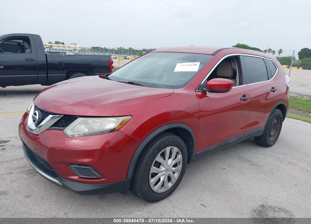 2016 NISSAN ROGUE S/SL/SV VIN: 5N1AT2MT0GC739336