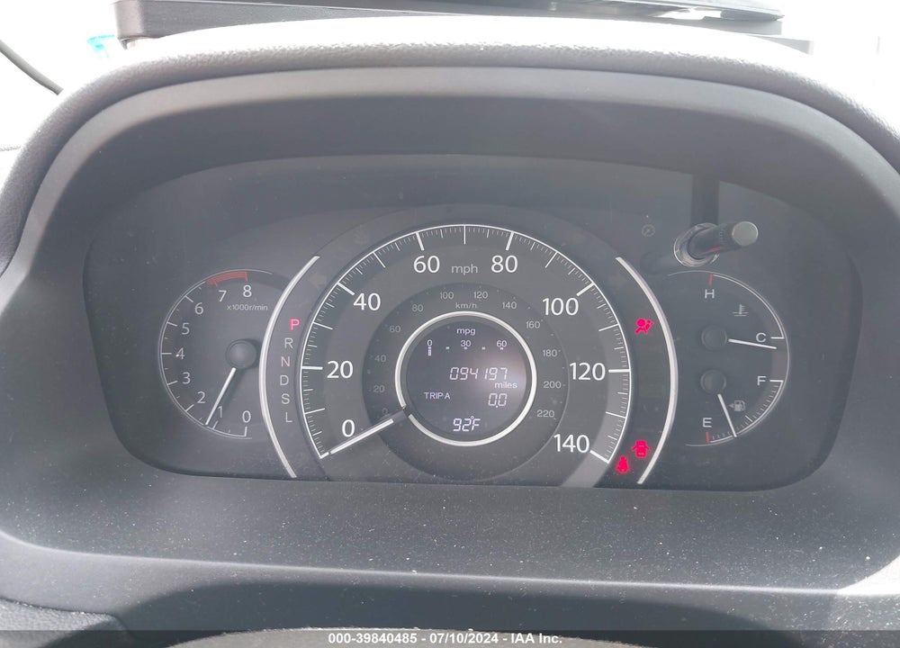 2016 HONDA CR-V EX-L VIN: 5J6RM4H73GL056036