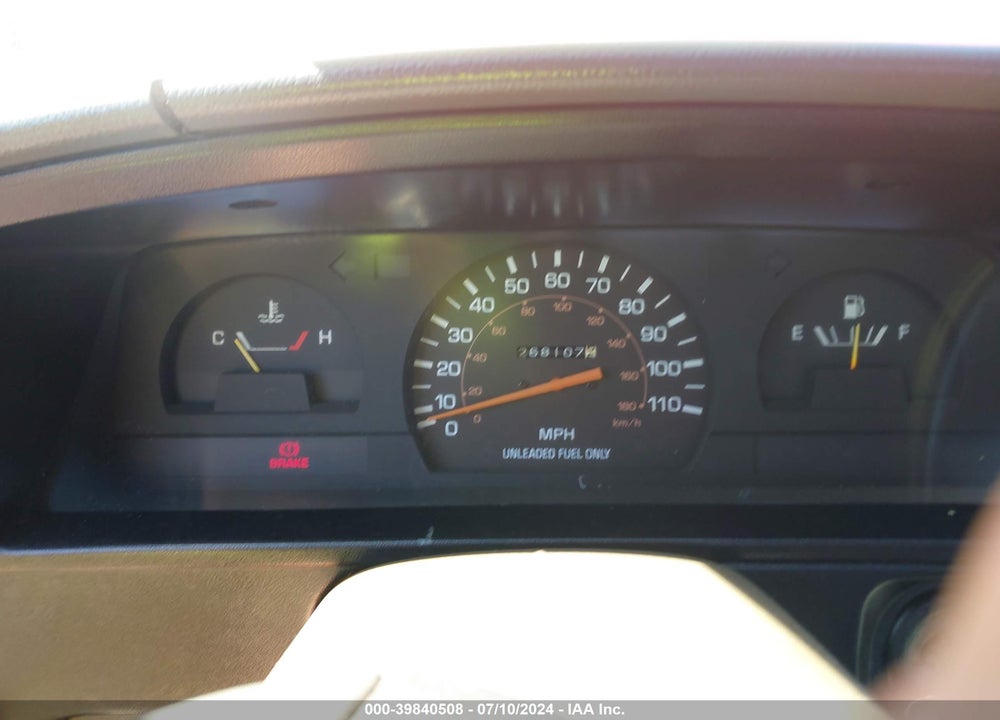 1991 TOYOTA PICKUP 1/2 TON SHT WHEELBASE DLX VIN: JT4RN01P3M0025503