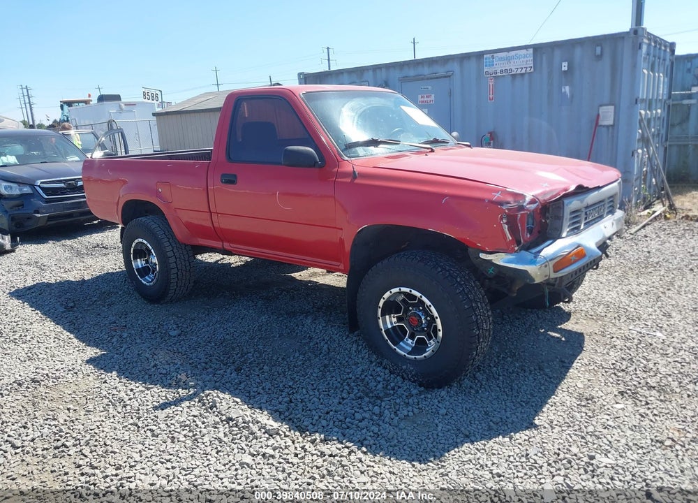 1991 TOYOTA PICKUP 1/2 TON SHT WHEELBASE DLX VIN: JT4RN01P3M0025503