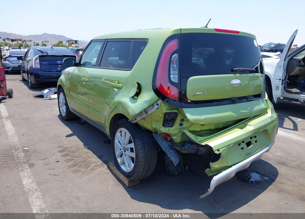 2018 KIA SOUL VIN: KNDJP3A52J7897102