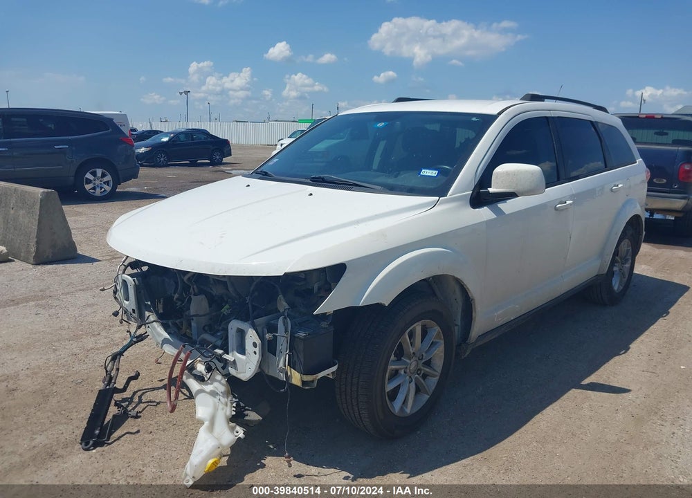 2015 DODGE JOURNEY SXT VIN: 3C4PDCBG3FT517884
