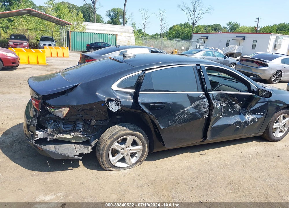 2020 CHEVROLET MALIBU FWD LS VIN: 1G1ZB5ST5LF119243