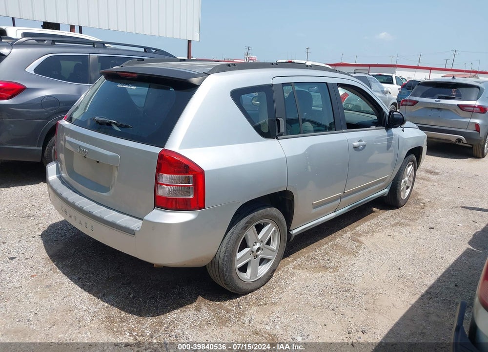 2010 JEEP COMPASS SPORT VIN: 1J4NT4FB6AD608820