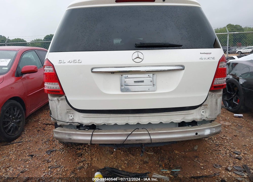 2011 MERCEDES-BENZ GL 450 4MATIC VIN: 4JGBF7BE3BA720815