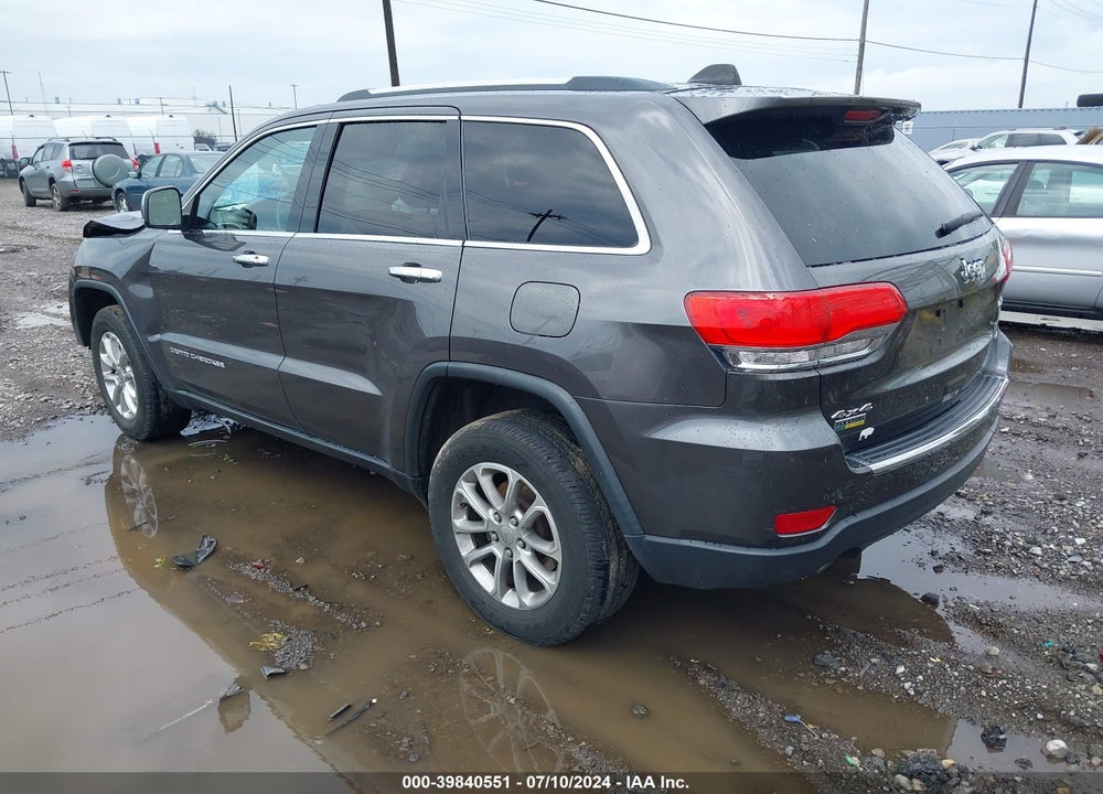 2014 JEEP GRAND CHEROKEE LIMITED VIN: 1C4RJFBG3EC152927