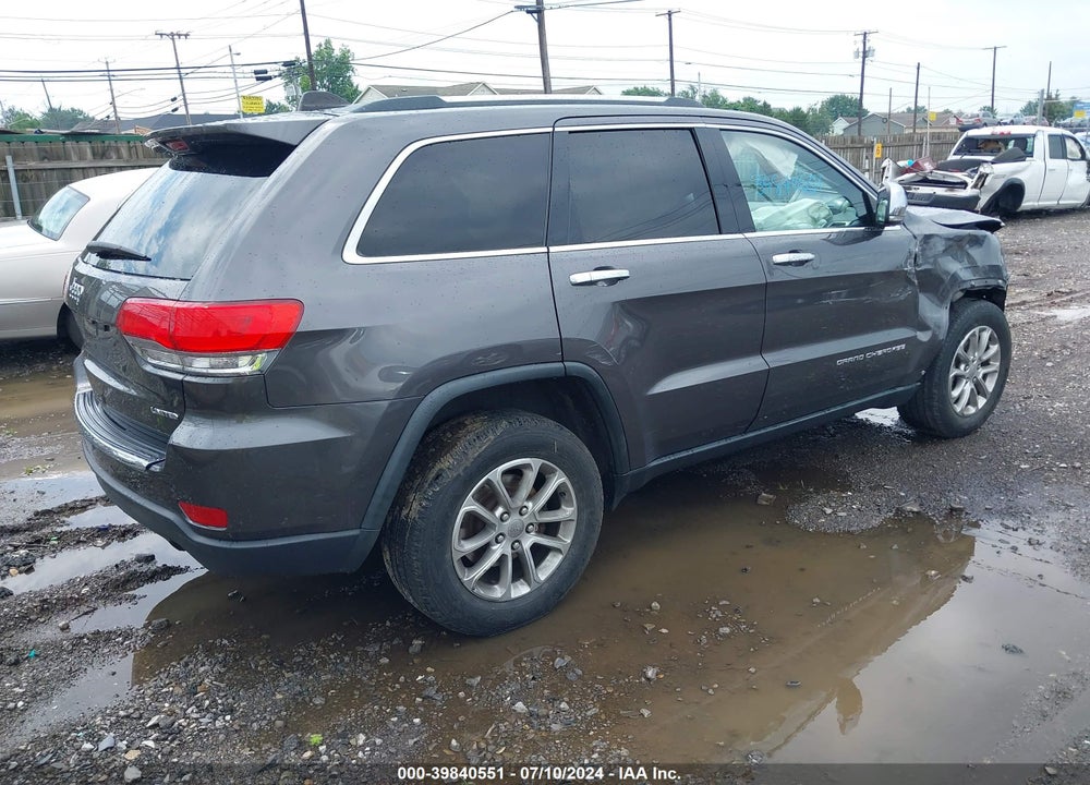 2014 JEEP GRAND CHEROKEE LIMITED VIN: 1C4RJFBG3EC152927