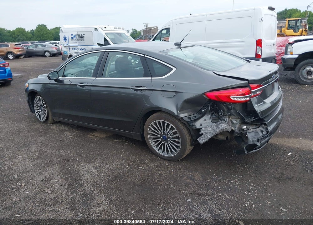 2018 FORD FUSION SE VIN: 3FA6P0H91JR178631