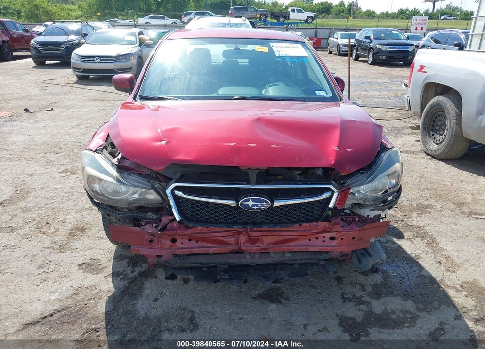 2015 SUBARU IMPREZA 2.0I PREMIUM VIN: JF1GJAC63FH010605