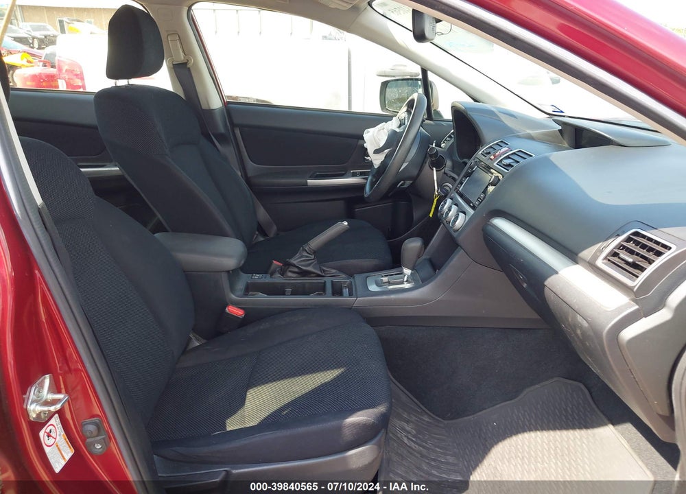 2015 SUBARU IMPREZA 2.0I PREMIUM VIN: JF1GJAC63FH010605