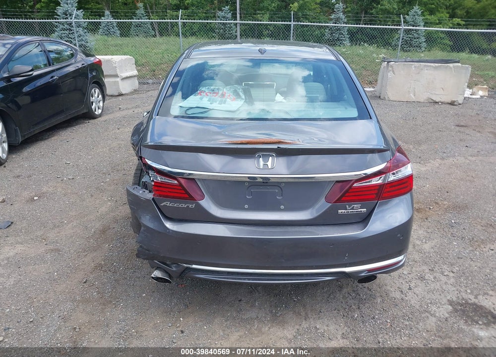 2016 HONDA ACCORD TOURING VIN: 1HGCR3F96GA005266
