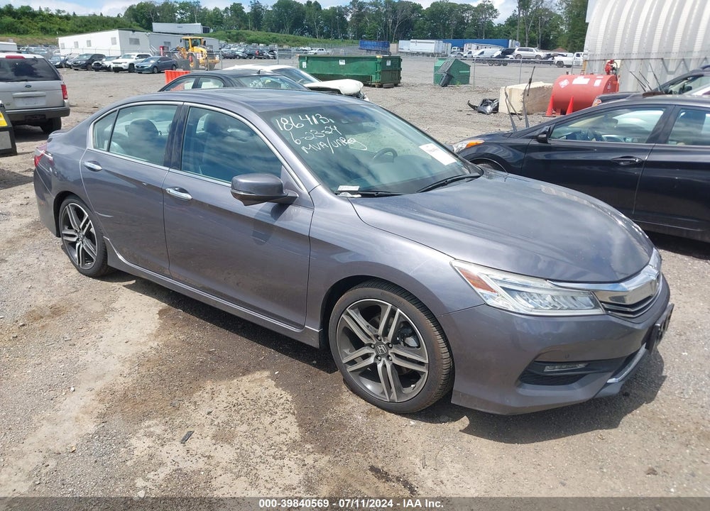 2016 HONDA ACCORD TOURING VIN: 1HGCR3F96GA005266