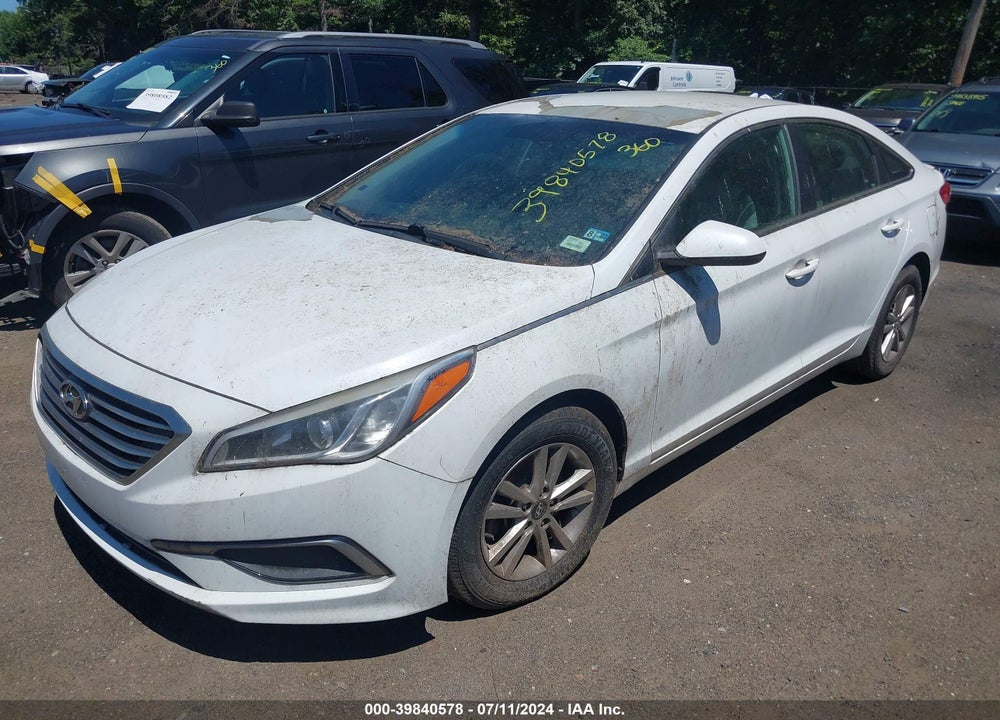 2016 HYUNDAI SONATA SE VIN: 5NPE24AF5GH387295