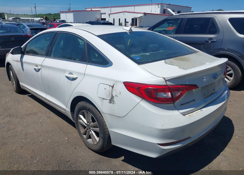 2016 HYUNDAI SONATA SE VIN: 5NPE24AF5GH387295