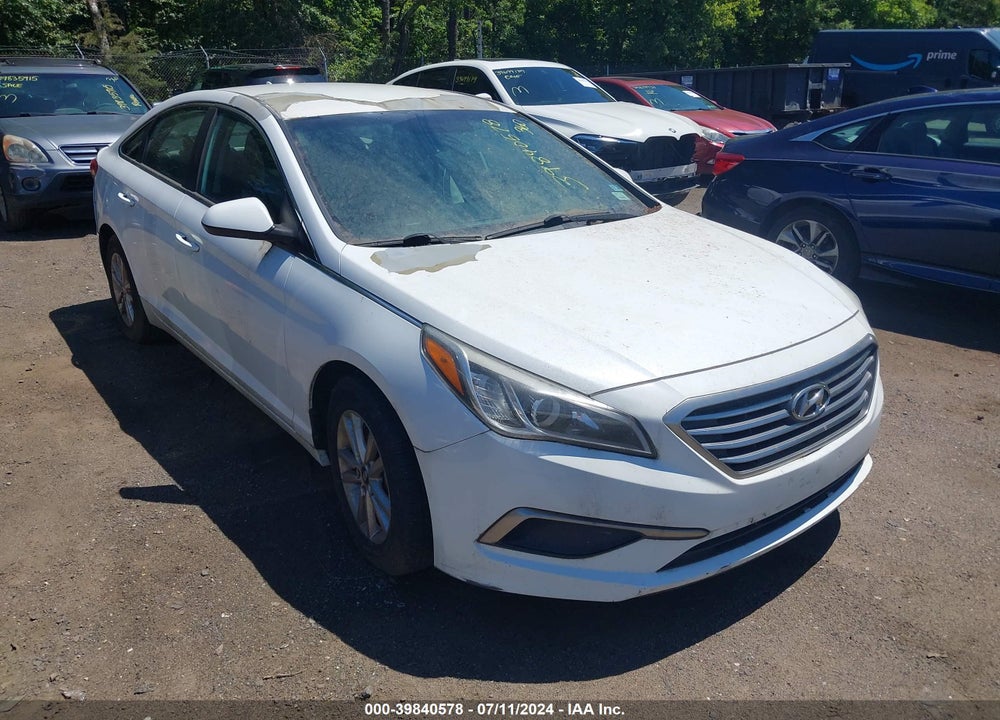 2016 HYUNDAI SONATA SE VIN: 5NPE24AF5GH387295