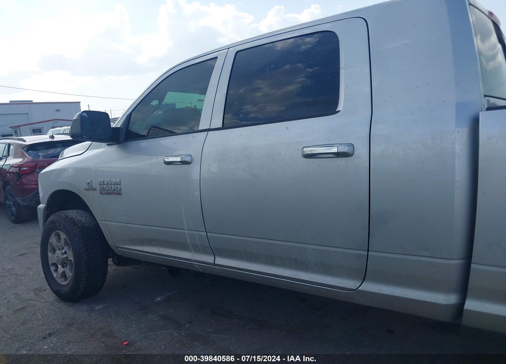 2014 RAM 2500 BIG HORN VIN: 3C6UR5ML7EG144583
