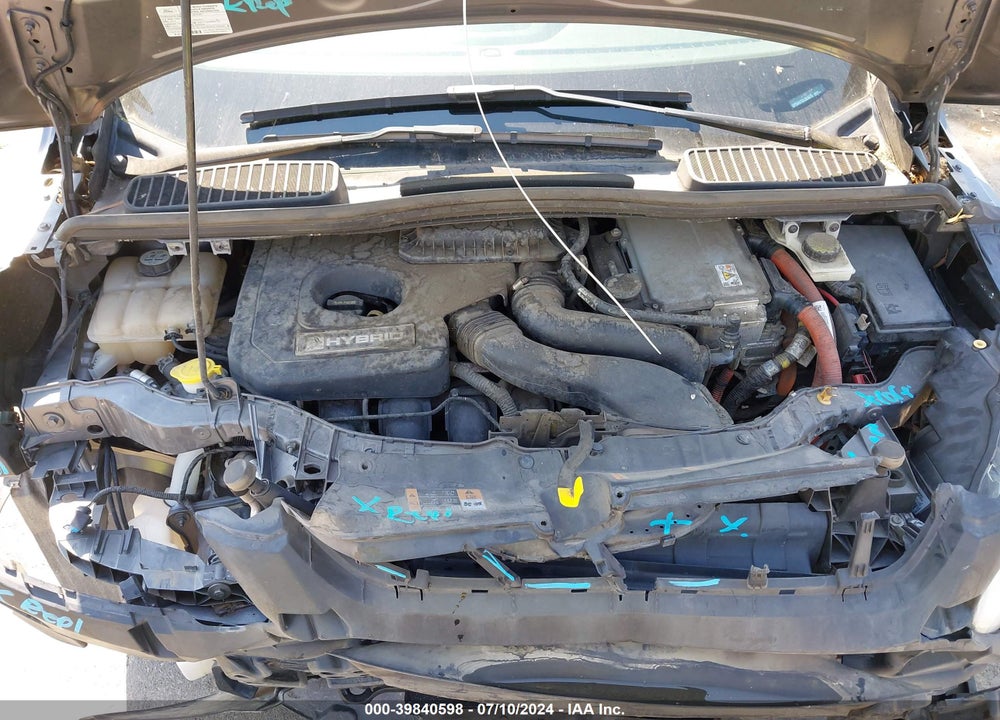 2013 FORD C-MAX HYBRID SE VIN: 1FADP5AU1DL505678