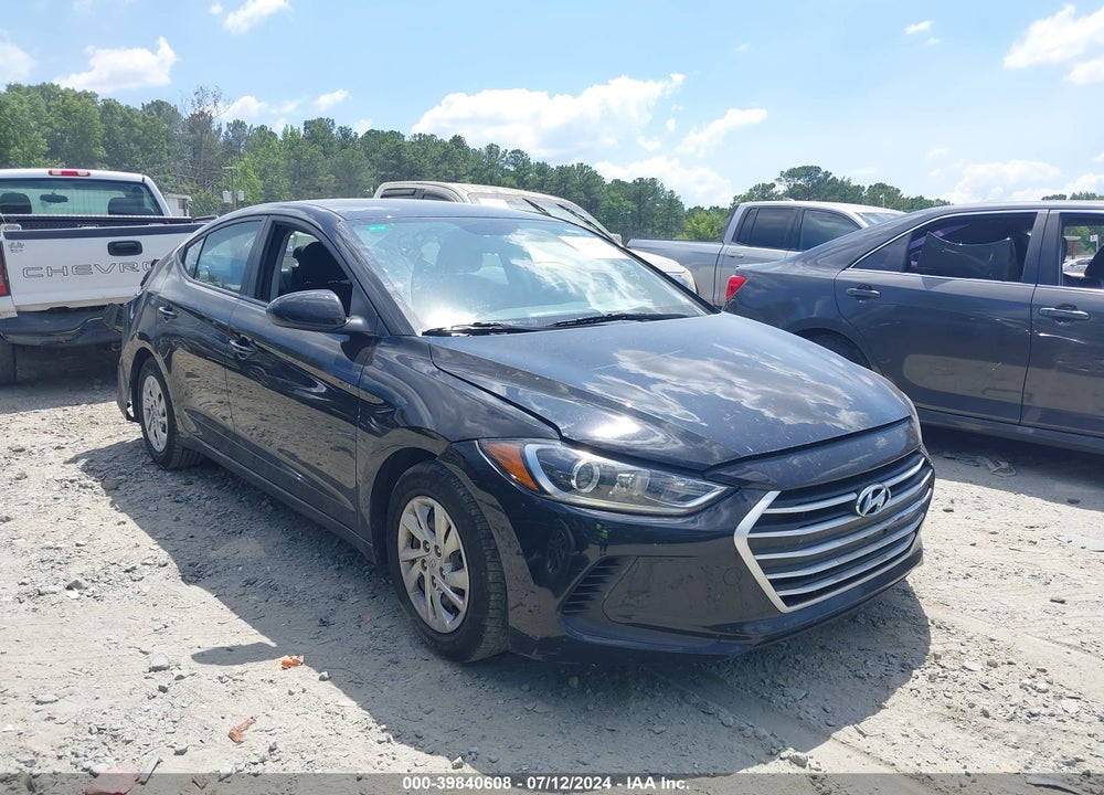 2018 HYUNDAI ELANTRA SE VIN: KMHD74LF1JU475554