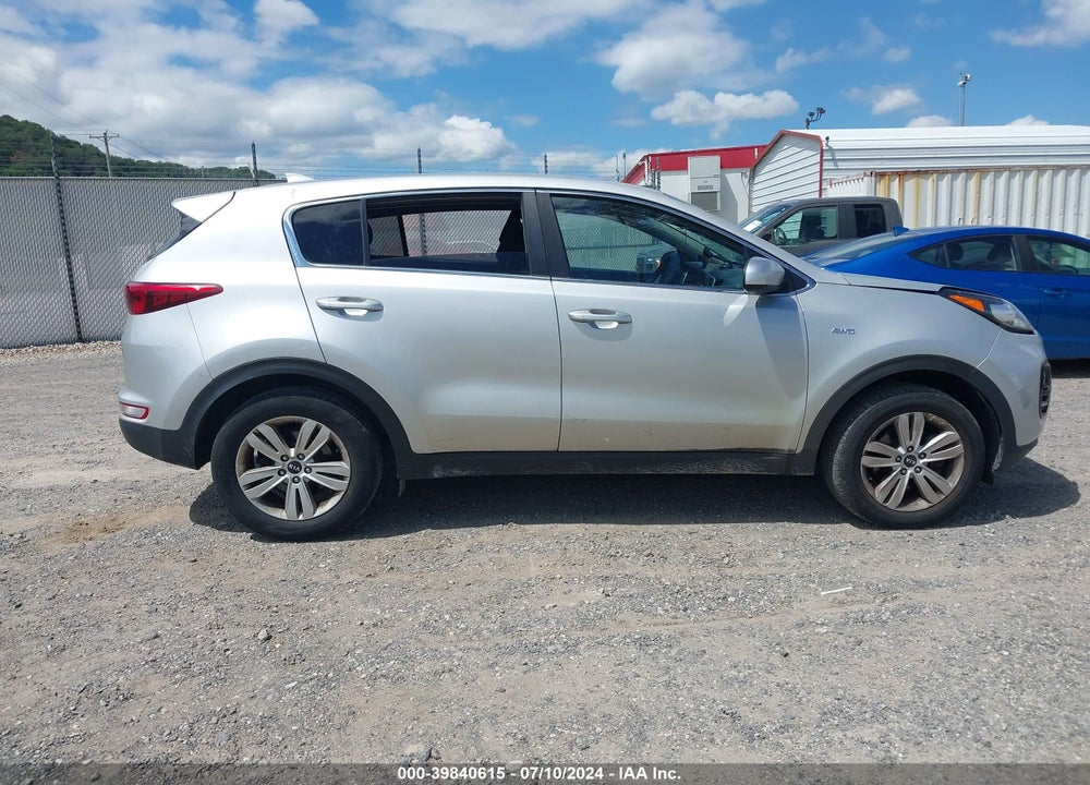 2019 KIA SPORTAGE LX VIN: KNDPMCAC9K7592621