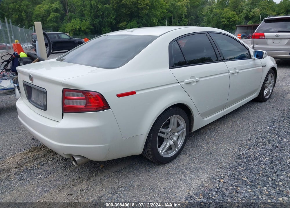 2008 ACURA TL 3.2 VIN: 19UUA66238A040476