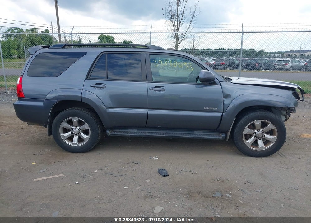 2008 TOYOTA 4RUNNER LIMITED V6 VIN: JTEZU17R28K007341