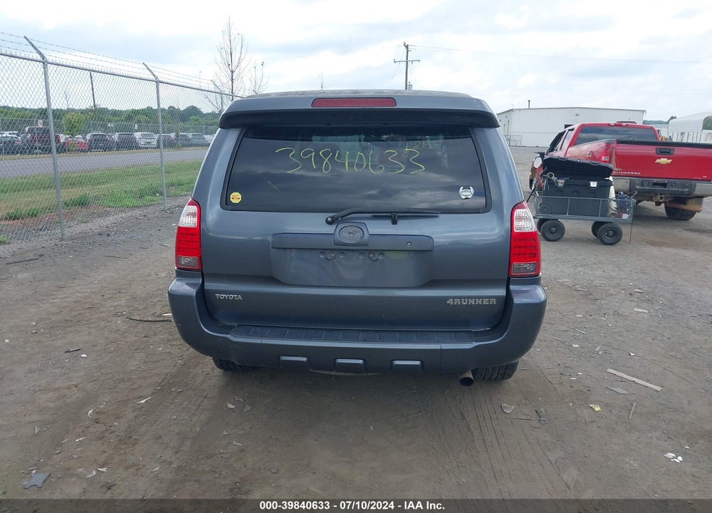 2008 TOYOTA 4RUNNER LIMITED V6 VIN: JTEZU17R28K007341