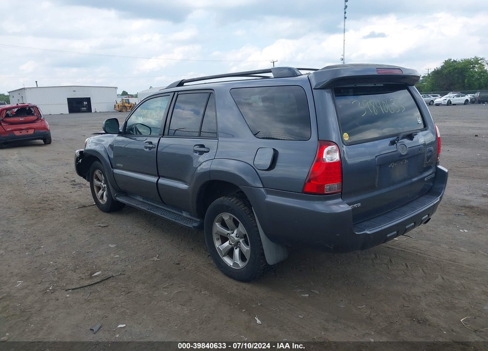 2008 TOYOTA 4RUNNER LIMITED V6 VIN: JTEZU17R28K007341
