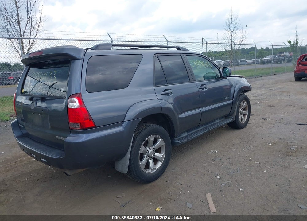 2008 TOYOTA 4RUNNER LIMITED V6 VIN: JTEZU17R28K007341