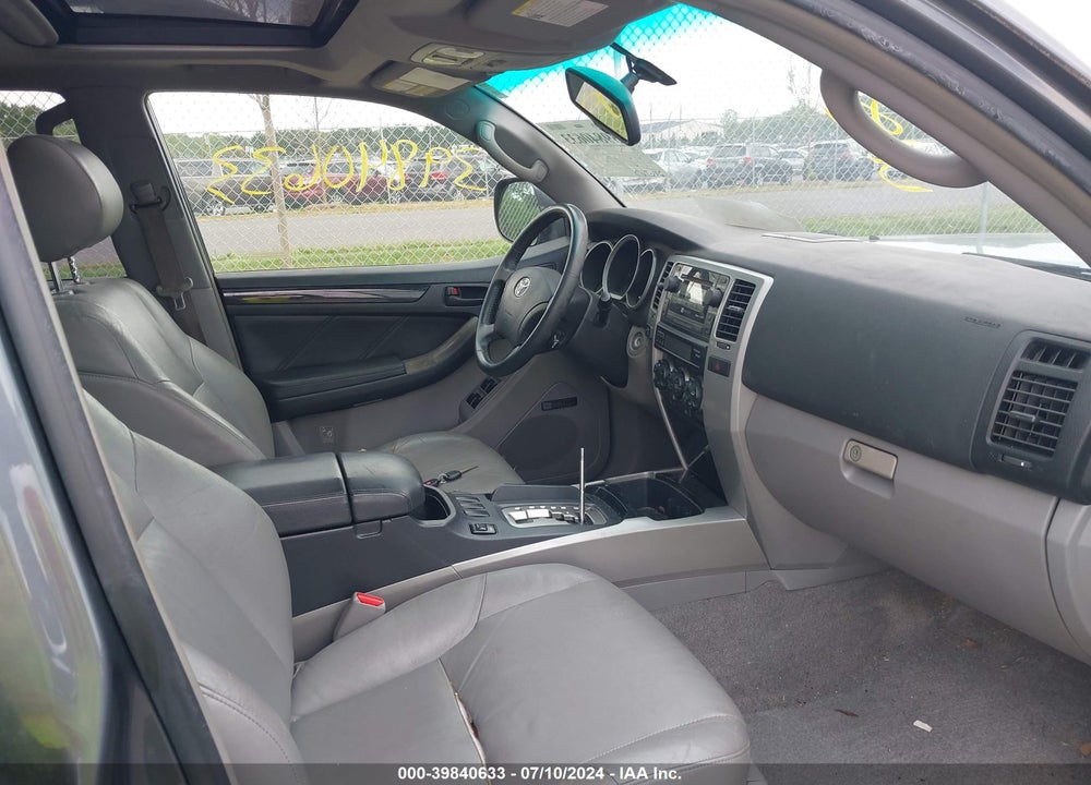 2008 TOYOTA 4RUNNER LIMITED V6 VIN: JTEZU17R28K007341