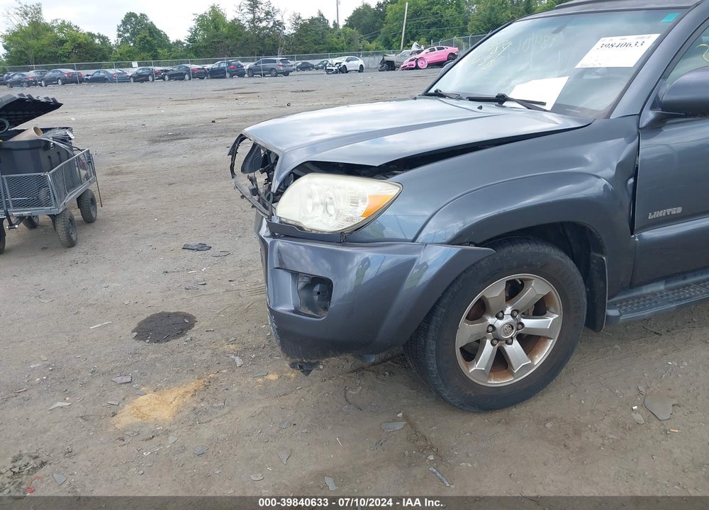 2008 TOYOTA 4RUNNER LIMITED V6 VIN: JTEZU17R28K007341
