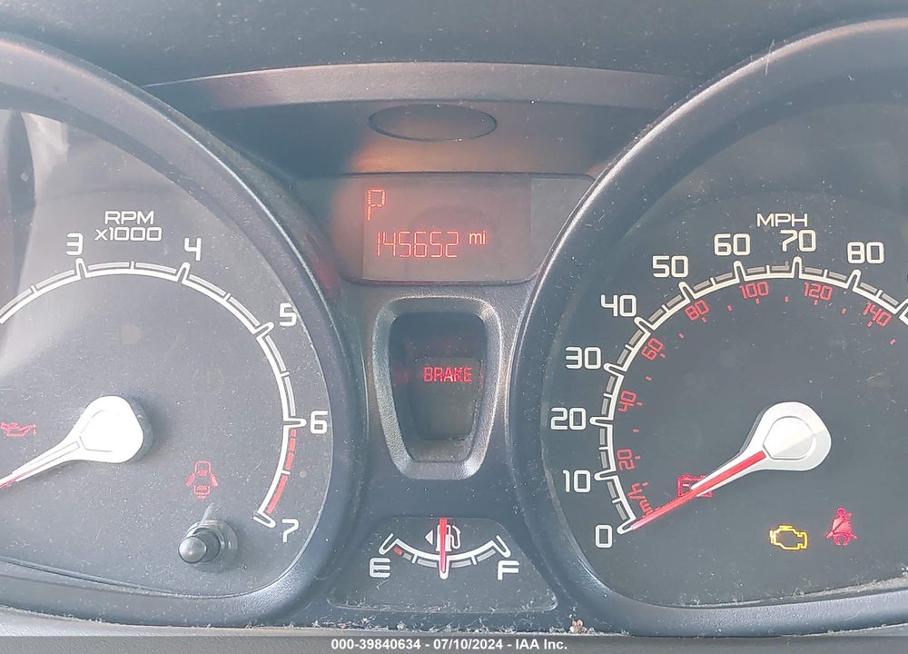 2011 FORD FIESTA S VIN: 3FADP4AJ9BM149265