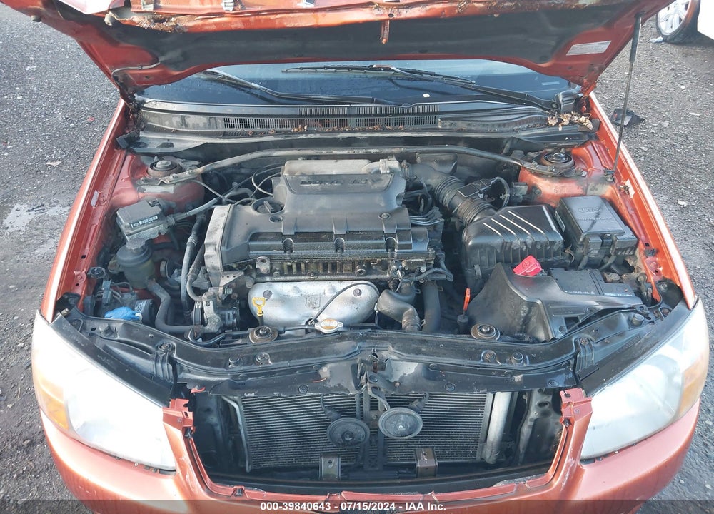 2007 KIA SPECTRA SX VIN: KNAFE121975007627