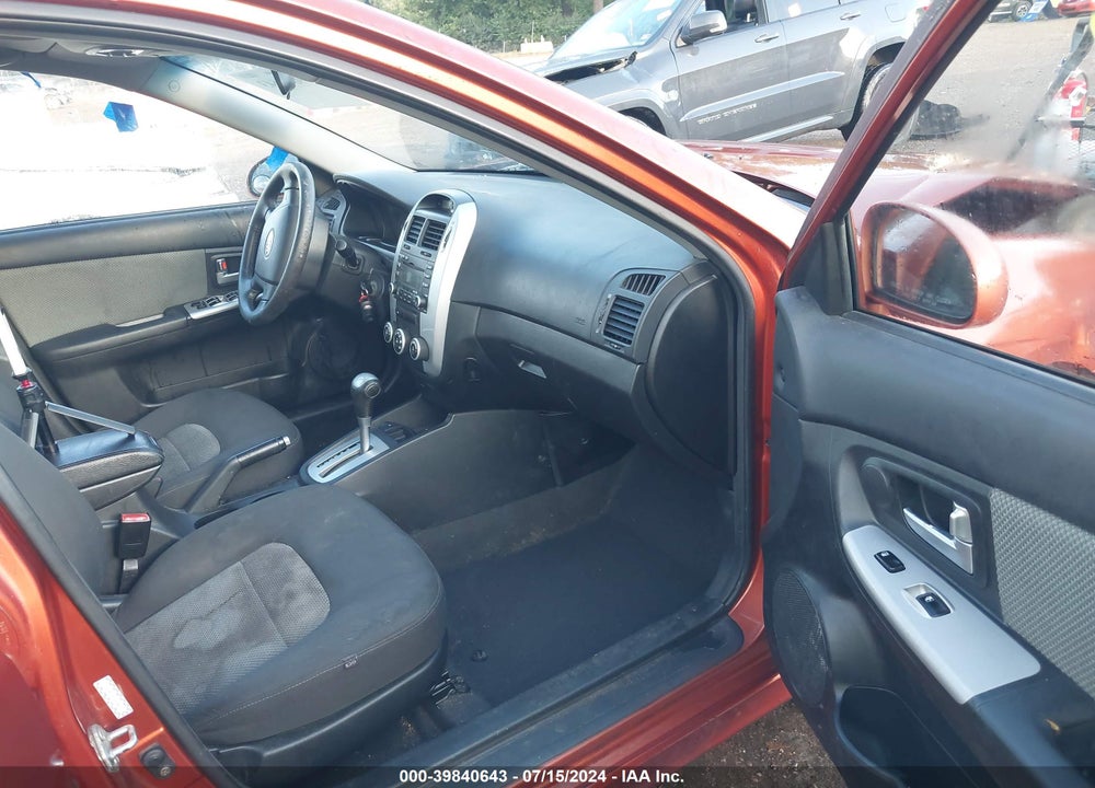 2007 KIA SPECTRA SX VIN: KNAFE121975007627