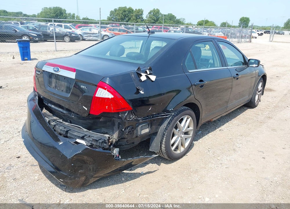 2012 FORD FUSION SEL VIN: 3FAHP0JA8CR128695