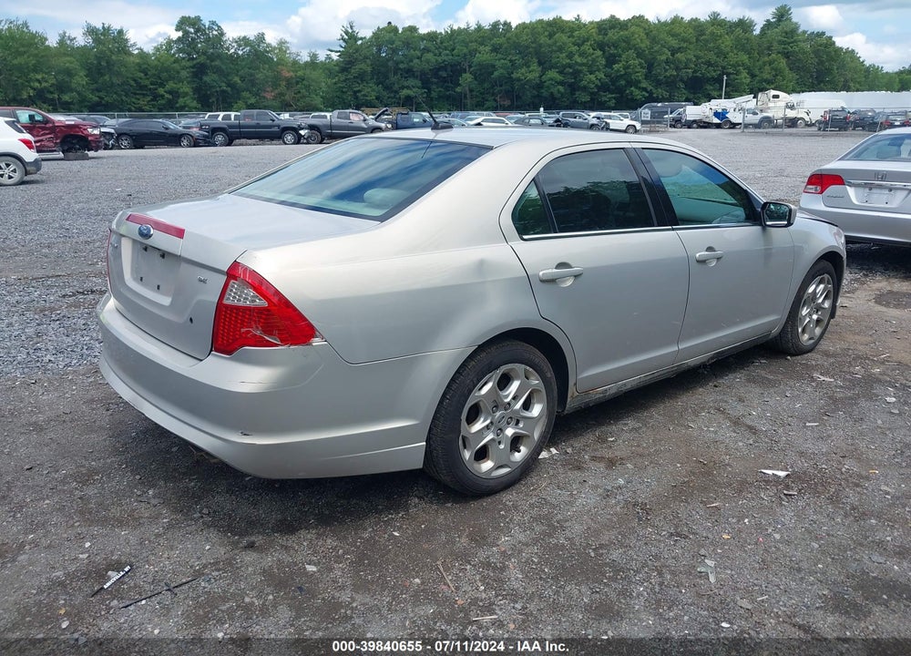 2010 FORD FUSION SE VIN: 3FAHP0HA5AR178490