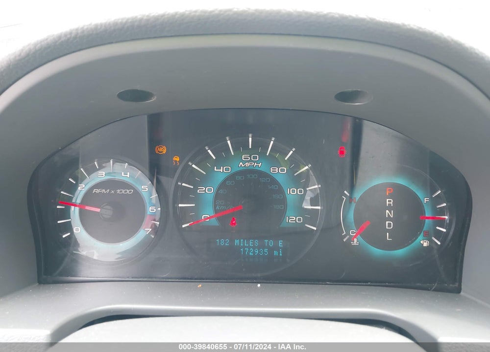 2010 FORD FUSION SE VIN: 3FAHP0HA5AR178490