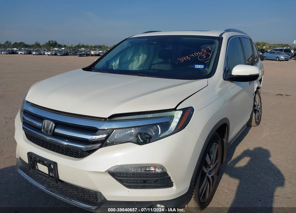 2017 HONDA PILOT ELITE VIN: 5FNYF6H08HB060372