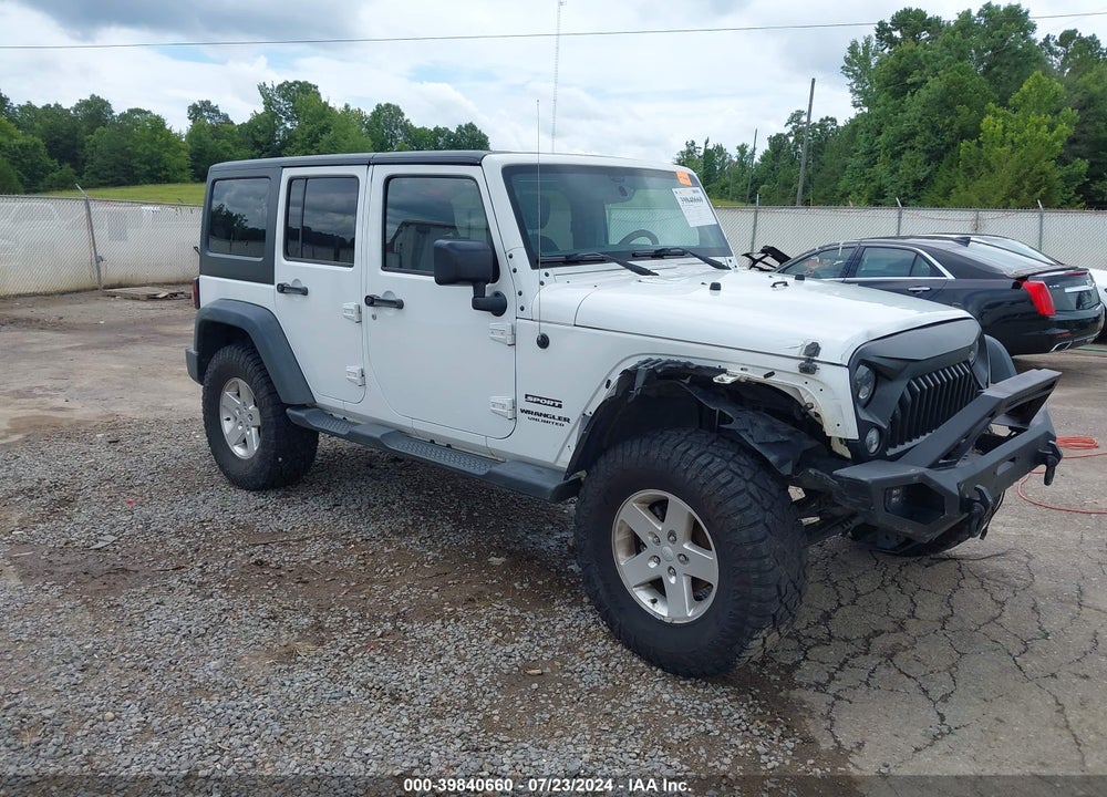2015 JEEP WRANGLER UNLIMITED SPORT VIN: 1C4BJWDG8FL509213