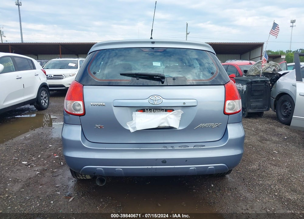 2004 TOYOTA MATRIX/XR VIN: 2T1KR32E44C228863