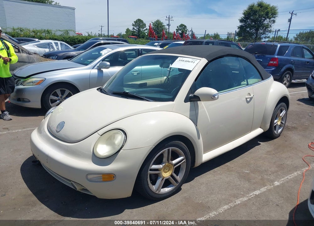 2005 VOLKSWAGEN NEW BEETLE GLS VIN: 3VWCD31YX5M300413