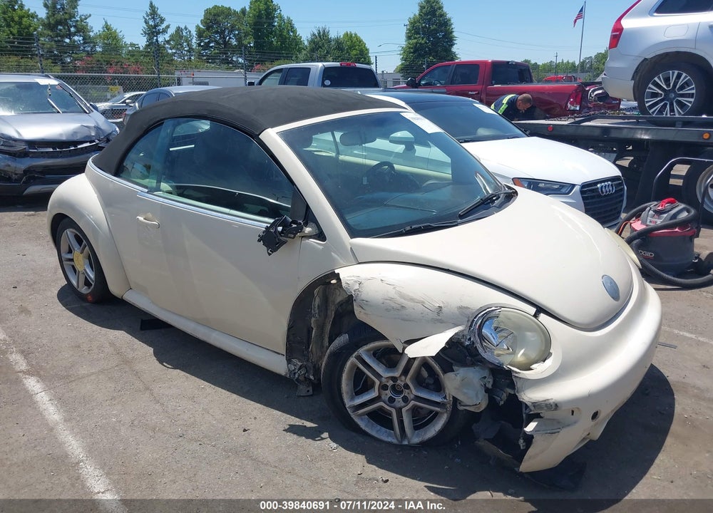 2005 VOLKSWAGEN NEW BEETLE GLS VIN: 3VWCD31YX5M300413