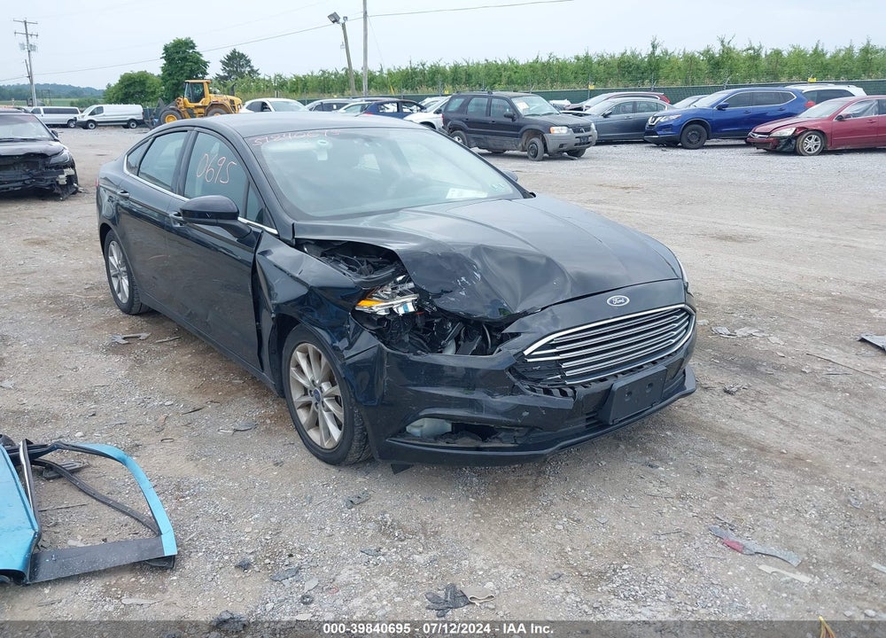 2017 FORD FUSION SE VIN: 3FA6P0H79HR390444