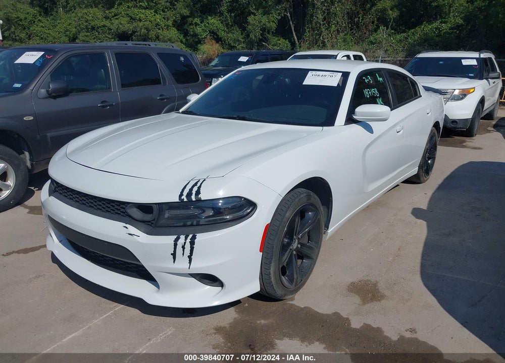 2016 DODGE CHARGER SXT VIN: 2C3CDXHG5GH187158