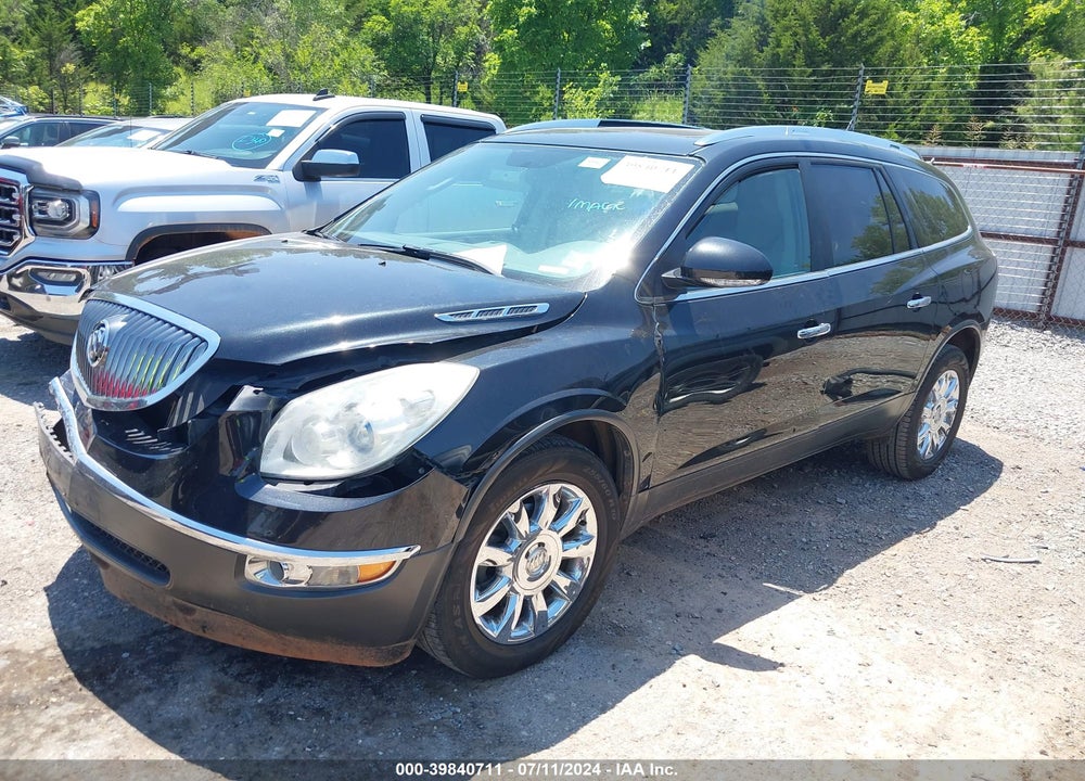 2012 BUICK ENCLAVE LEATHER VIN: 5GAKRCED9CJ255919