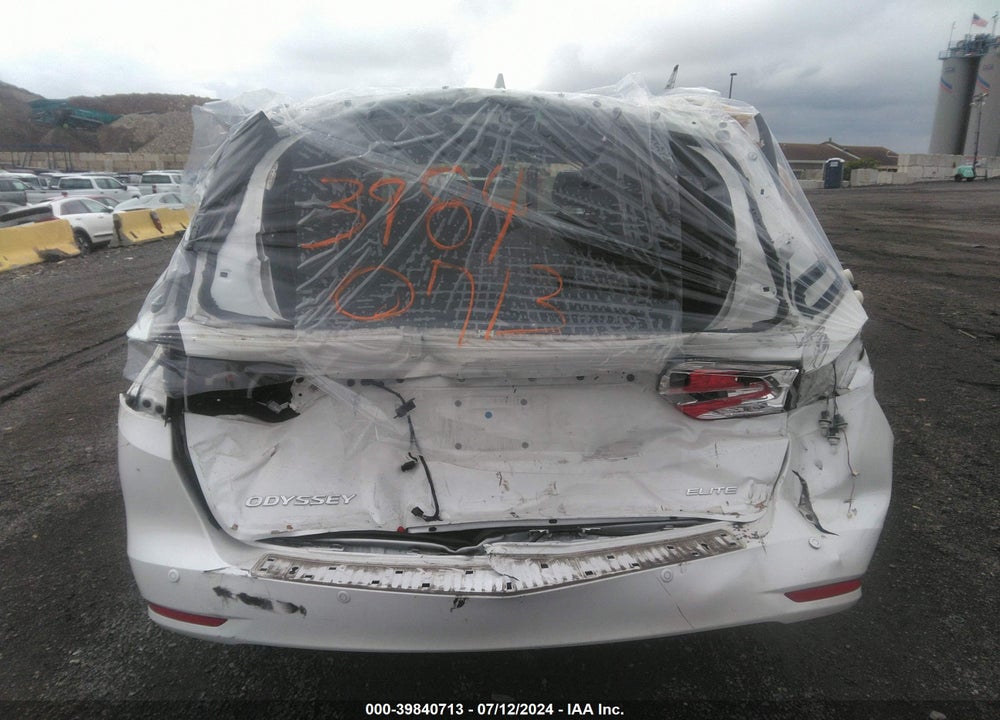 2022 HONDA ODYSSEY ELITE VIN: 5FNRL6H93NB007988
