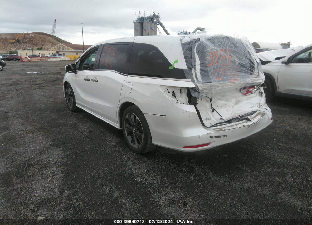2022 HONDA ODYSSEY ELITE VIN: 5FNRL6H93NB007988