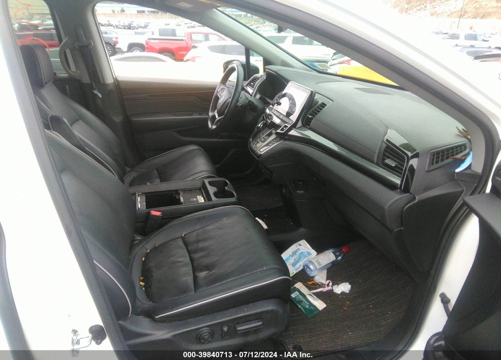 2022 HONDA ODYSSEY ELITE VIN: 5FNRL6H93NB007988